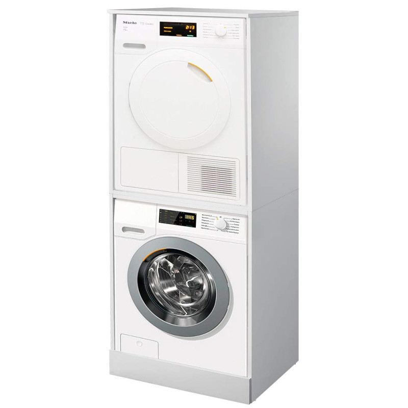 Copri-lavatrice e asciugatrice a due scomparti 70X60x181h